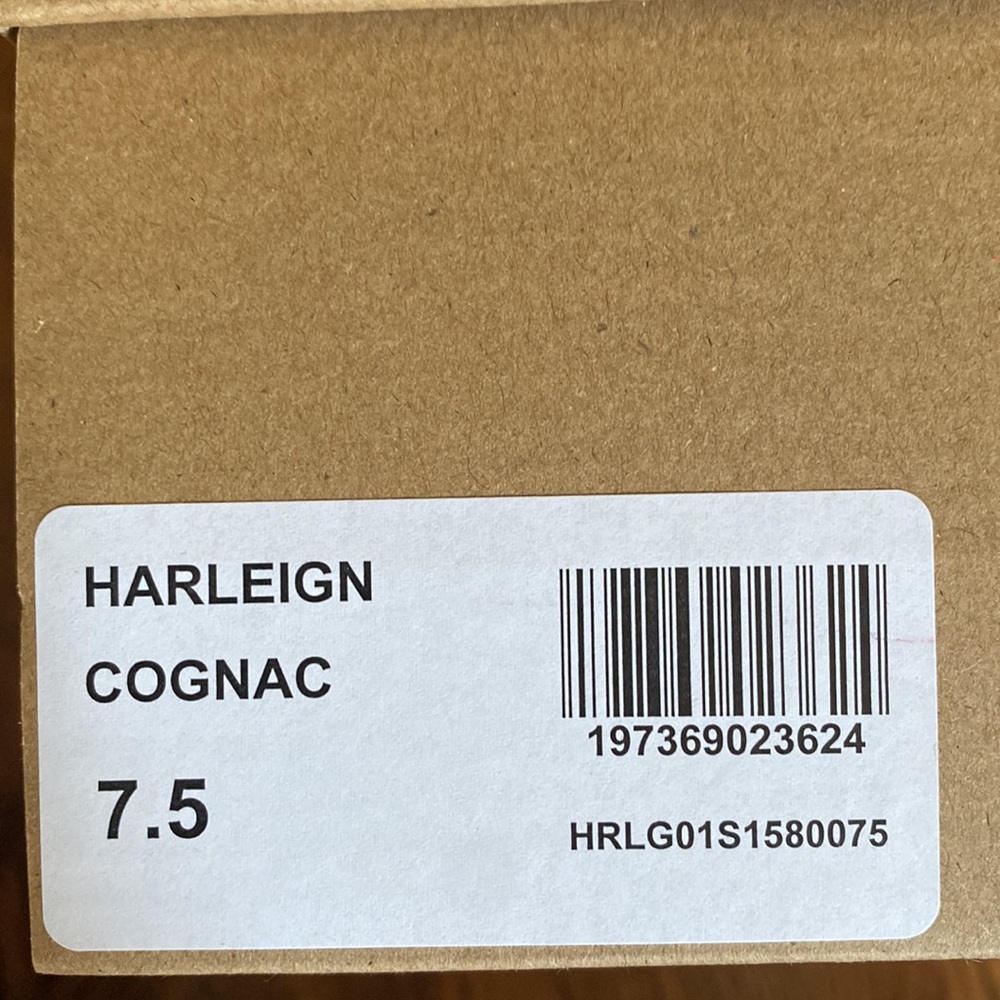 Steve Madden Harleign Wedge Sandal - Cognac - Picture 6 of 7